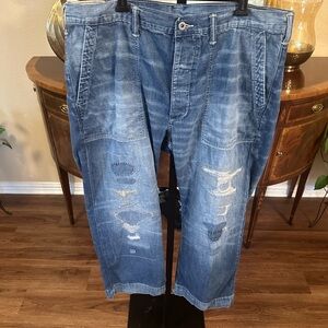 Polo Ralph Lauren Hampton Distressed Jeans